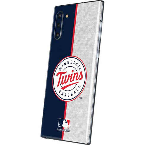 MLB Minnesota Twins Split Galaxy Note 10 Skin