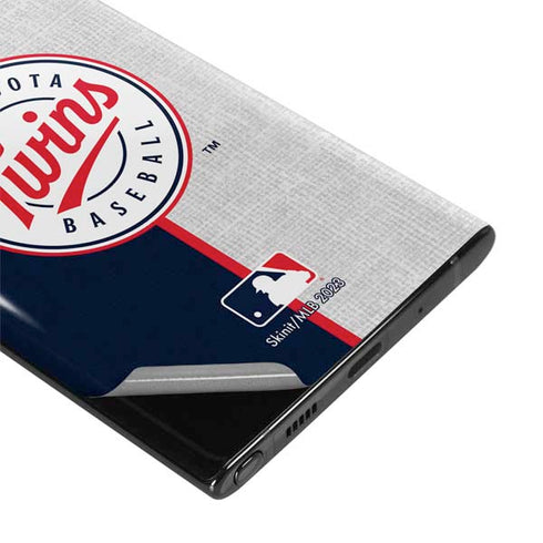 MLB Minnesota Twins Split Galaxy Note 10 Skin