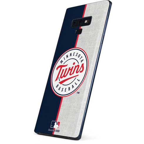 MLB Minnesota Twins Split Galaxy Note 9 Skin
