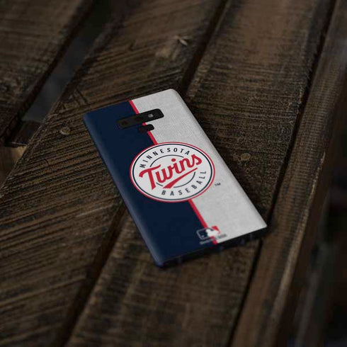 MLB Minnesota Twins Split Galaxy Note 9 Skin