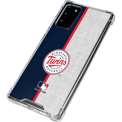 MLB Minnesota Twins Split Galaxy Note20 5G Clear Case