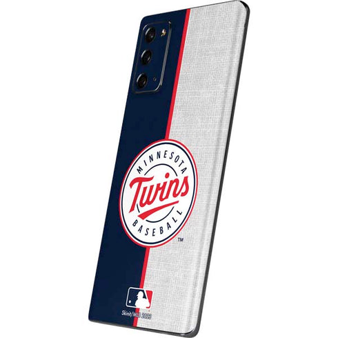 MLB Minnesota Twins Split Galaxy Note20 5G Skin