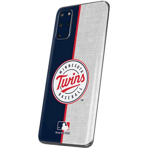 MLB Minnesota Twins Split Galaxy S20 Plus Skin
