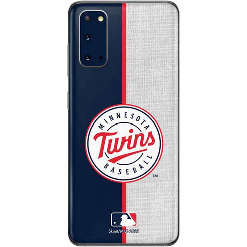 MLB Minnesota Twins Split Galaxy S20 Skin