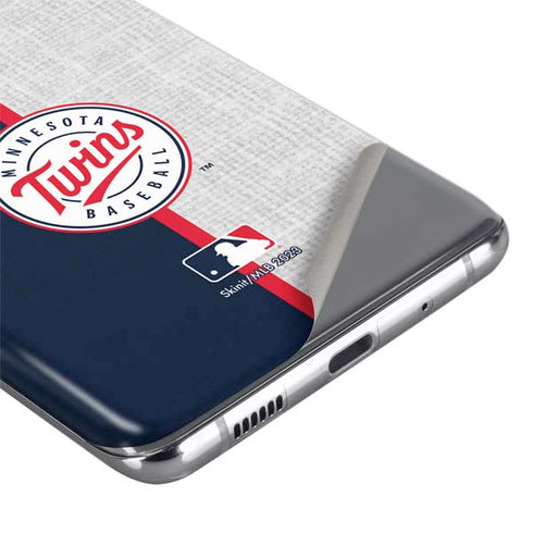 MLB Minnesota Twins Split Galaxy S20 Ultra 5G Skin