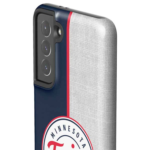 MLB Minnesota Twins Split Galaxy S21 5G Pro Case