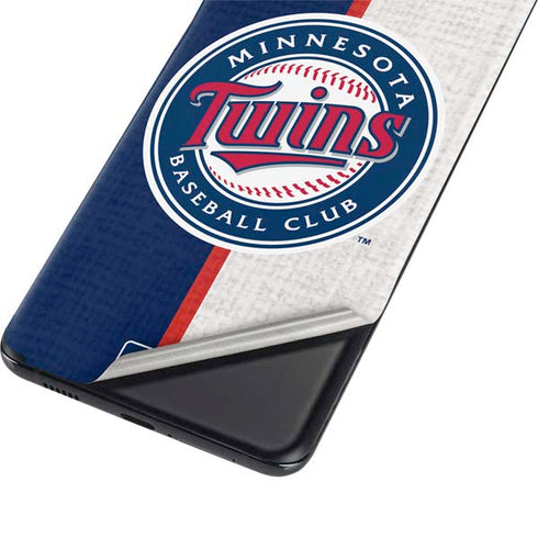 MLB Minnesota Twins Split Galaxy S21 5G Skin