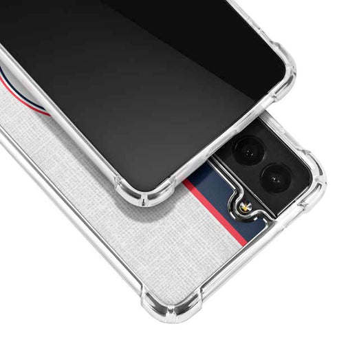 MLB Minnesota Twins Split Galaxy S21 FE Clear Case