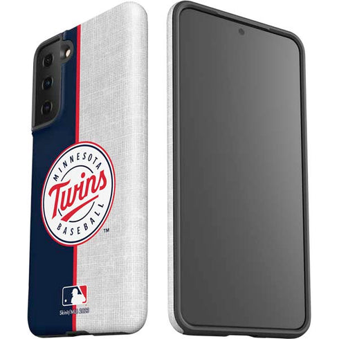 MLB Minnesota Twins Split Galaxy S21 FE Pro Case