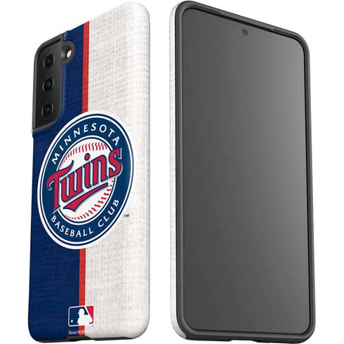 MLB Minnesota Twins Split Galaxy S21 Plus 5G Pro Case