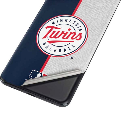 MLB Minnesota Twins Split Galaxy S21 Ultra 5G Skin