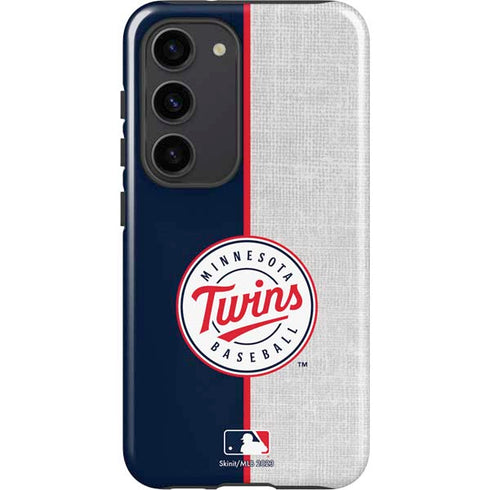 MLB Minnesota Twins Split Galaxy S23 Pro Case