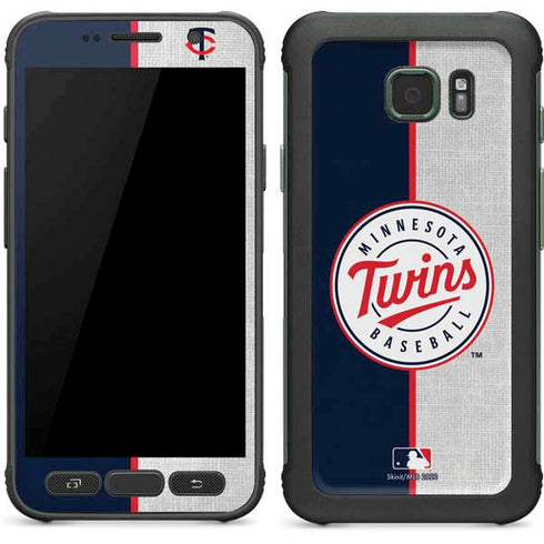 MLB Minnesota Twins Split Galaxy S7 Active Skin
