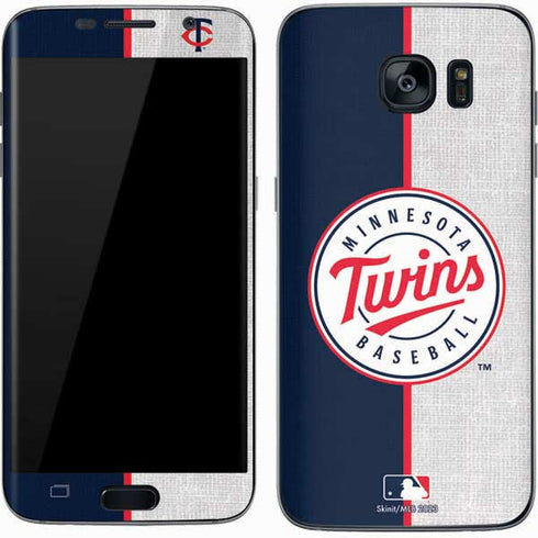 MLB Minnesota Twins Split Galaxy S7 Skin