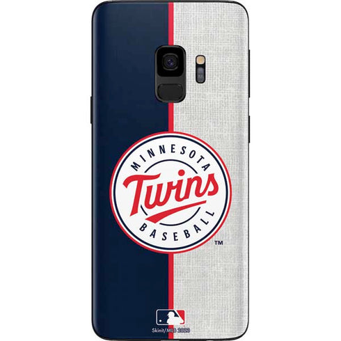 MLB Minnesota Twins Split Galaxy S9 Skin