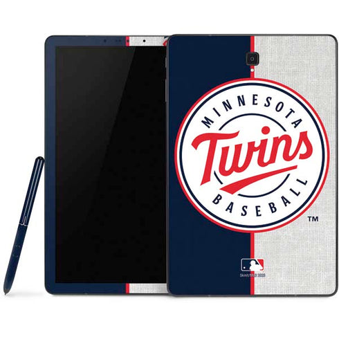 MLB Minnesota Twins Split Samsung Galaxy Tab Skin