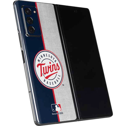 MLB Minnesota Twins Split Galaxy Z Fold2 5G Skin