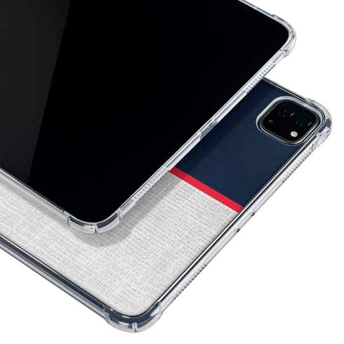 MLB Minnesota Twins Split iPad Pro 12.9in (2020) Clear Case