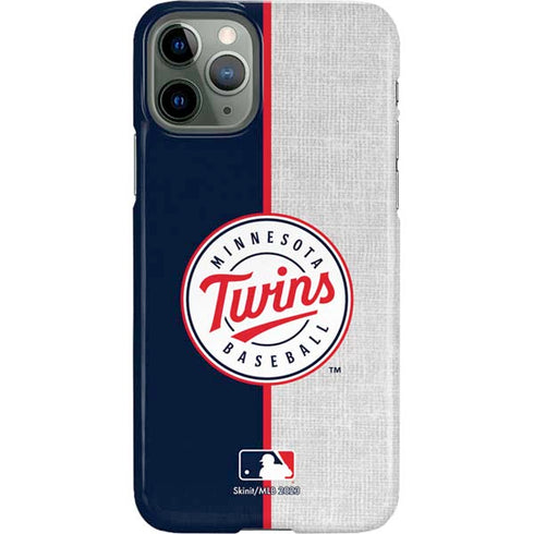 MLB Minnesota Twins Split iPhone 11 Pro Lite Case