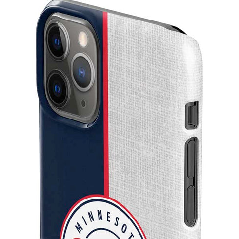MLB Minnesota Twins Split iPhone 11 Pro Lite Case