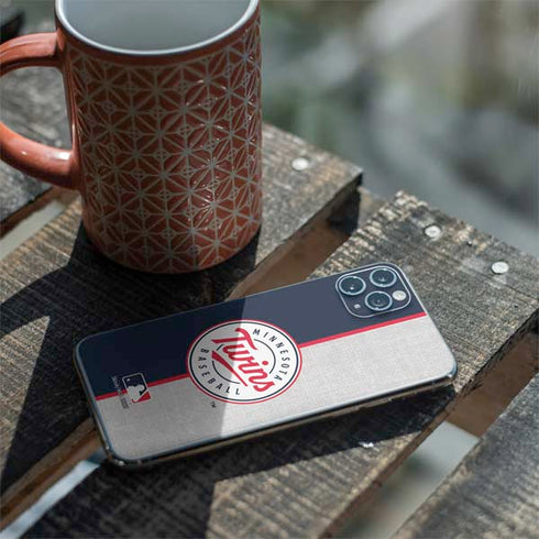 MLB Minnesota Twins Split iPhone 11 Pro Max Skin