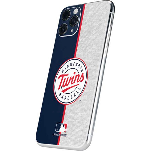 MLB Minnesota Twins Split iPhone 11 Pro Skin