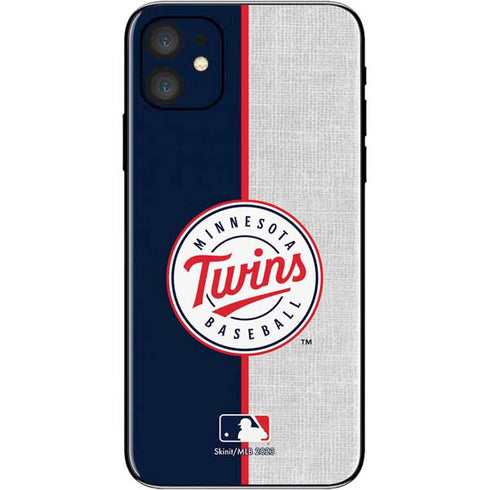 MLB Minnesota Twins Split iPhone 11 Skin