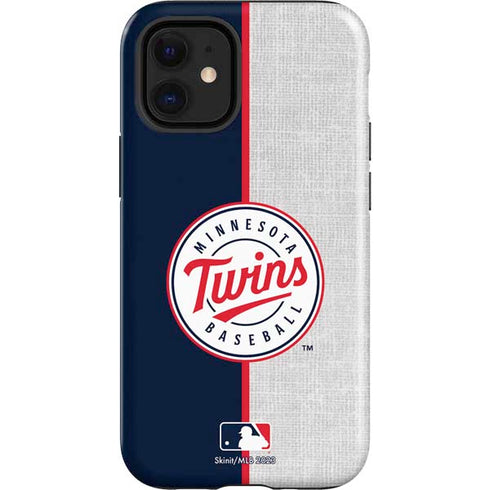 MLB Minnesota Twins Split iPhone 12 Mini Impact Case