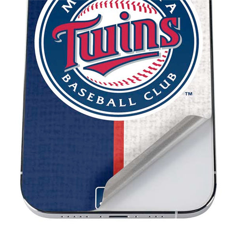 MLB Minnesota Twins Split iPhone 12 Pro Max Skin