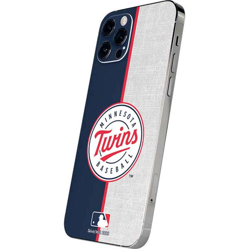 MLB Minnesota Twins Split iPhone 12 Pro Max Skin