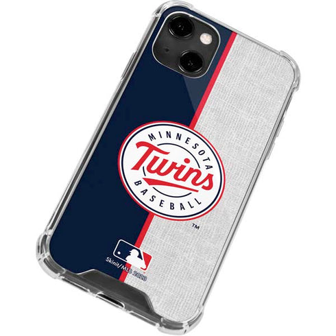 MLB Minnesota Twins Split iPhone 13 Clear Case