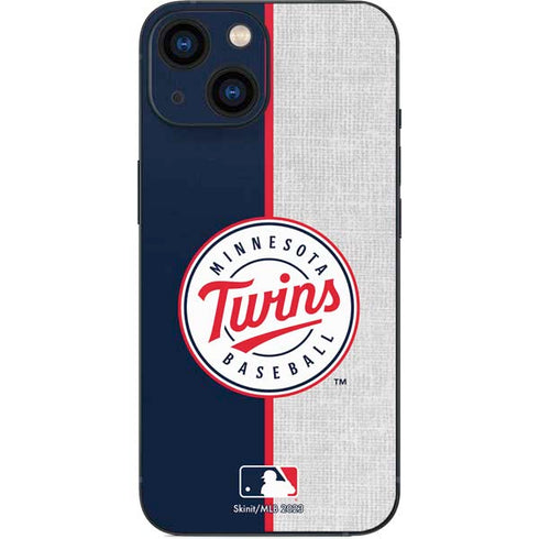 MLB Minnesota Twins Split iPhone 13 Mini Skin