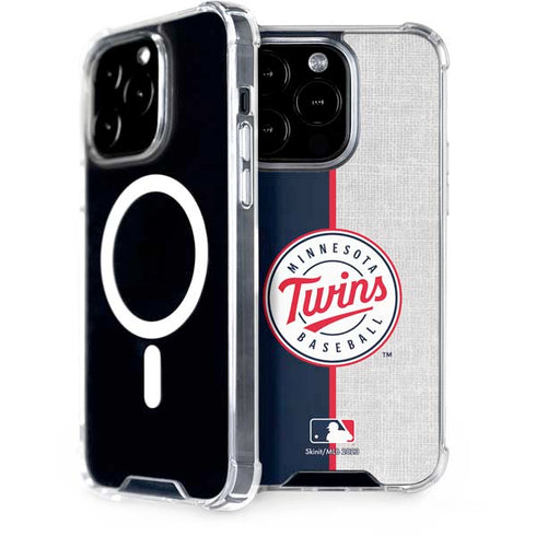 MLB Minnesota Twins Split iPhone 13 Pro MagSafe Case