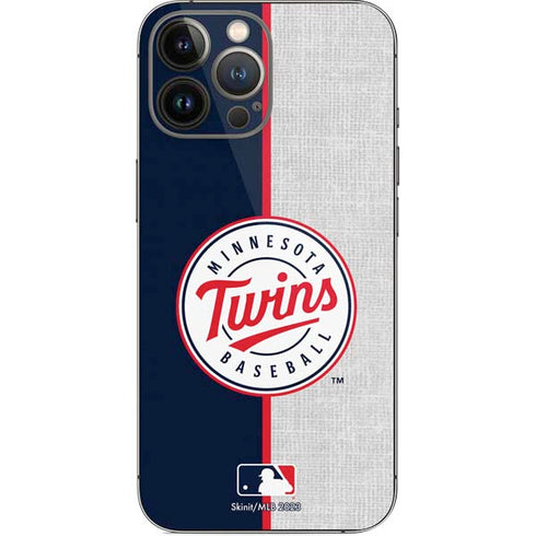 MLB Minnesota Twins Split iPhone 13 Pro Max Skin
