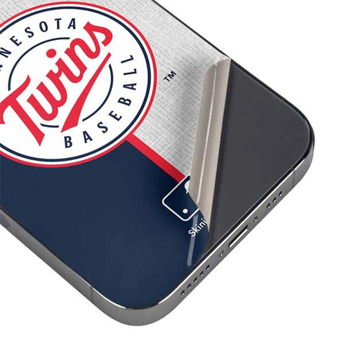 MLB Minnesota Twins Split iPhone 13 Pro Skin