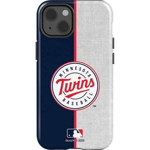 MLB Minnesota Twins Split iPhone 15 Impact Case