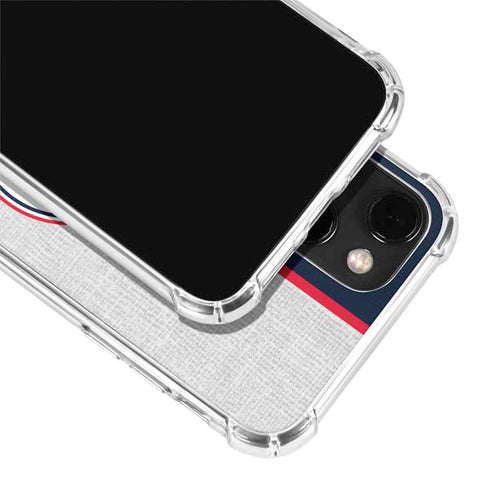MLB Minnesota Twins Split iPhone 14 Plus Clear Case