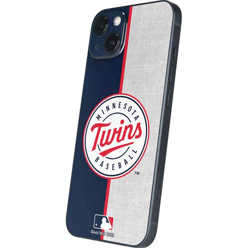 MLB Minnesota Twins Split iPhone 15 Skin