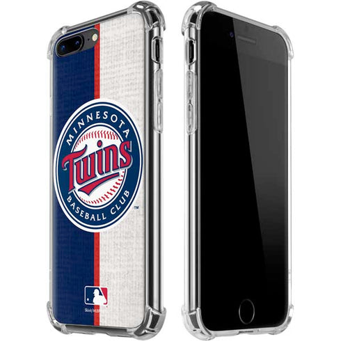 MLB Minnesota Twins Split iPhone 7/8 Plus Clear Case
