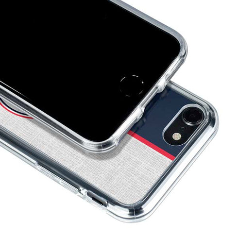 MLB Minnesota Twins Split iPhone SE (2nd & 3rd Gen) Clear Case