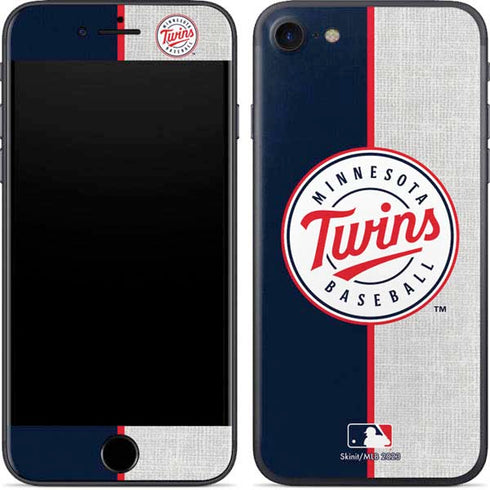 MLB Minnesota Twins Split iPhone SE (2nd & 3rd Gen) Skin