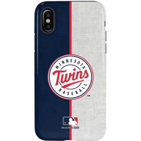 MLB Minnesota Twins Split iPhone X Pro Case