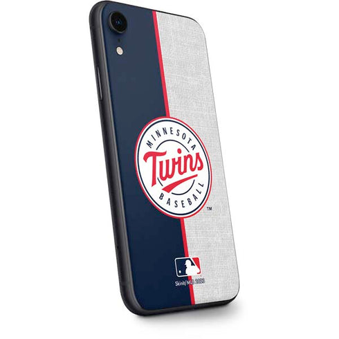 MLB Minnesota Twins Split iPhone XR Skin