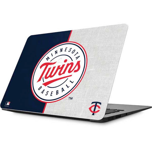 MLB Minnesota Twins Split Apple MacBook Skin