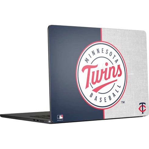 MLB Minnesota Twins Split MacBook Air 15 in (2023) Skin