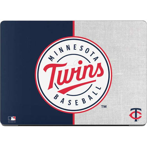 MLB Minnesota Twins Split MacBook Pro 14in (2021-24) Skin