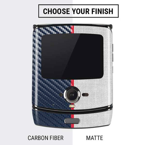 MLB Minnesota Twins Split Motorola RAZR Skin