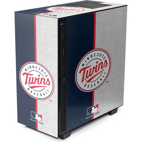 MLB Minnesota Twins Split NZXT H510 Compact ATX Mid-Tower Case Skin