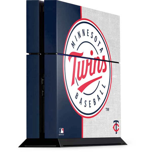 MLB Minnesota Twins Split PS4 Console Skin