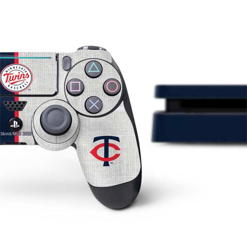 MLB Minnesota Twins Split PS4 Slim Bundle Skin